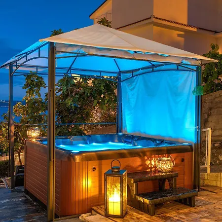 Lejlighed Renoviertes Nur 150 Meter Zum Mit Jacuzzi, Meerblick, Pool, Billardtisch